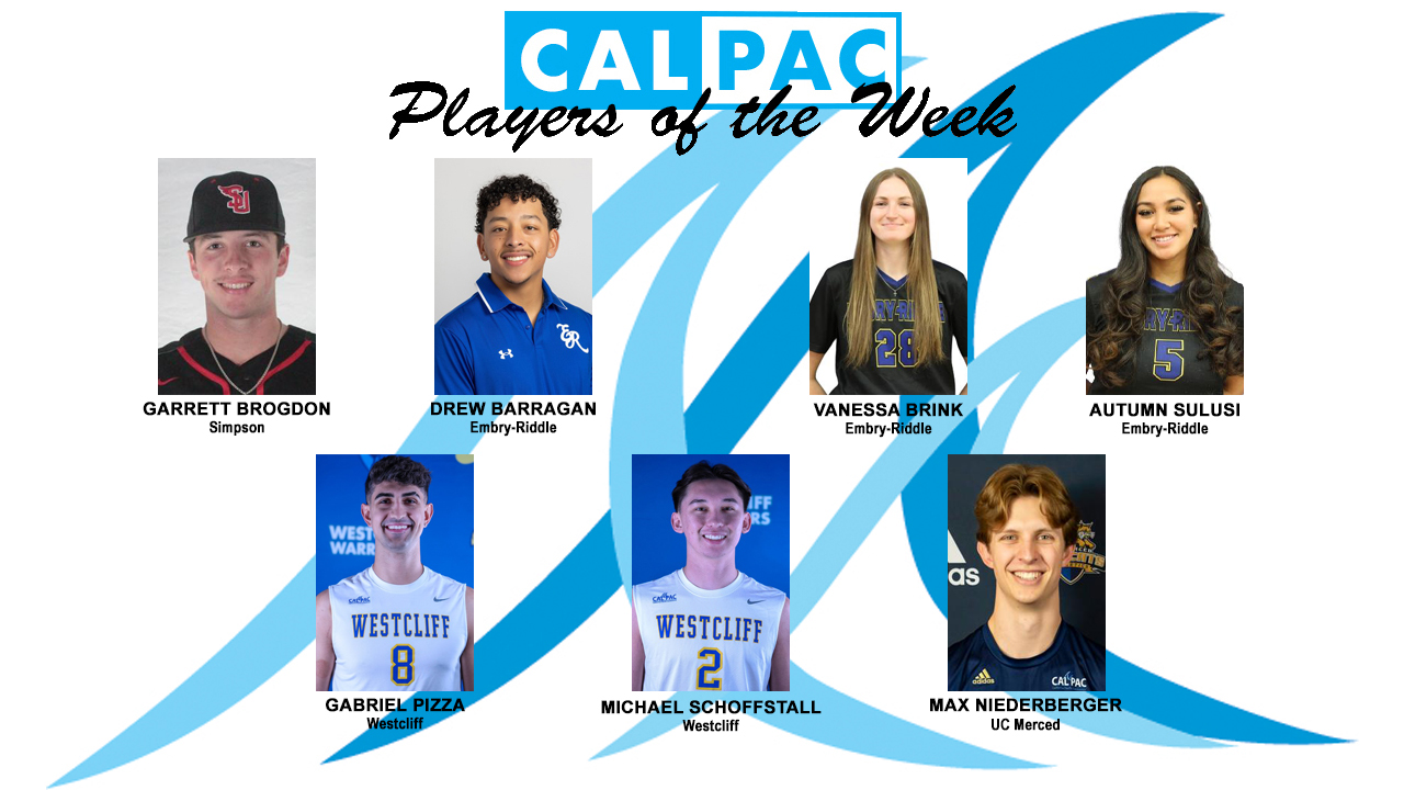 Cal Pac Names Players of the Week for March 11
