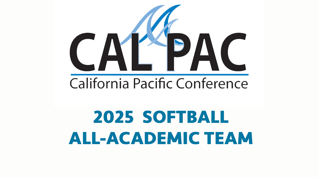 2025 Cal Pac Softball All-Academic Team